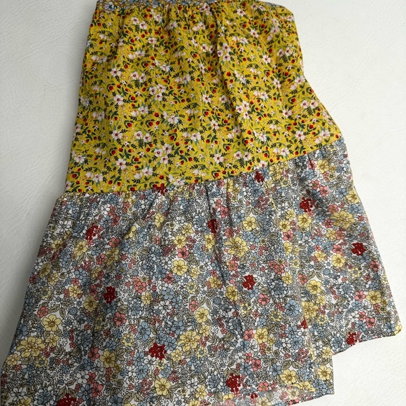 Umgee mini dress size Large floral ruffle sleeveless - Picture 6 of 7
